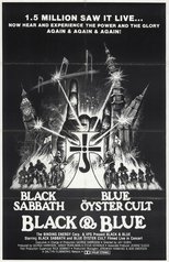 Black Sabbath & Blue Öyster Cult: Black and Blue poster movie