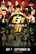 Poster for NJPW G1 Climax 31: Day 7