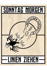 Sonntag Morgen Linien ziehen poster