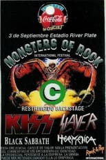 Poster for Black Sabbath. River Plate Stadium Buenos Aries 1994