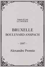 Poster for Bruxelles, Boulevard Anspach