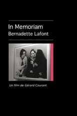 Poster for In Memoriam Bernadette Lafont 