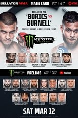 Poster for Bellator 276: Borics vs. Burnell 