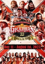 Poster for NJPW G1 Climax 33: Day 11