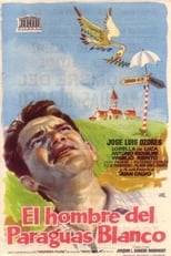 Poster for El hombre del paraguas blanco