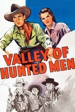 Poster for Valley of Hunted Men 