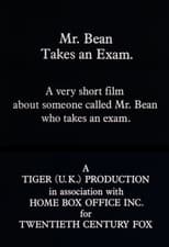 Poster for Mr. Bean Takes an Exam 