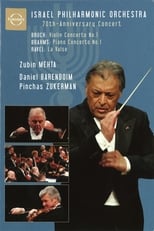 Poster for Israel Philharmonic Orchestra 70th Anniversary Concert