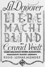 Poster for Liebe macht blind