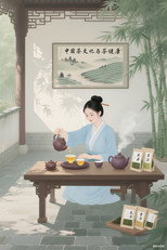 中国茶文化与茶健康 poster