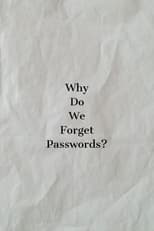 Poster for Why Do We Forget Passwords?
