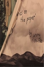 Poster for lyrics on the paper 