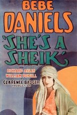 Poster for She's a Sheik 