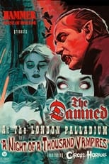 Poster for The Damned - A Night Of A Thousand Vampires Live In London 