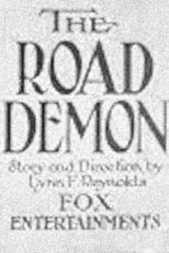 Poster for The Road Demon