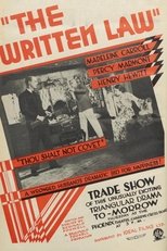 Poster for The Written Law