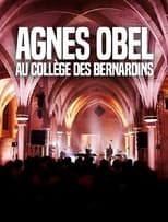 Poster for Agnes Obel en concert Collège des Bernardins, Paris