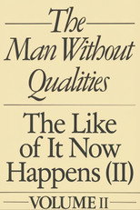 Poster for Volume II of The Man Without Qualities
