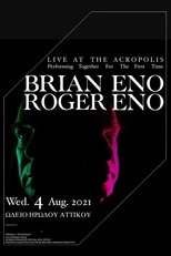 Poster for Brian Eno & Roger Eno: Live at the Acropolis, Athens