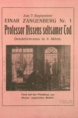 Poster for Professor Nissens seltsamer Tod