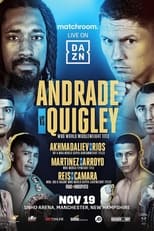 Poster for Demetrius Andrade vs. Jason Quigley 