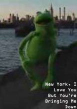 New York, I Love You But You're Bringing Me Down poster