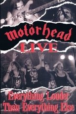 Motörhead - Everything Louder Than Everything Else main poster