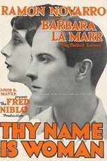 Poster for Thy Name Is Woman