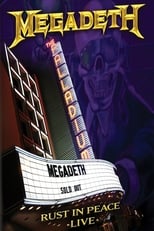 Poster for Megadeth - Rust in Peace Live