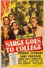 Poster for Sarge Goes to College