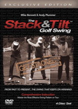 The Stack & Tilt Golf Swing poster