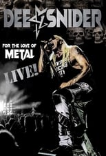 Poster for Dee Snider: For the Love of Metal Live!