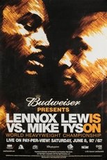 Poster for Lennox Lewis vs. Mike Tyson