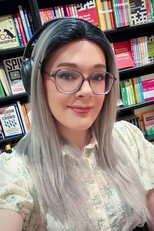 Mara Hulmes as Game Master in High Rollers