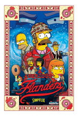 The Simpsons: A Serious Flanders poster