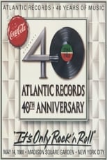 Poster for Atlantic Records 40th Anniversary Show 1988