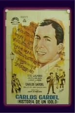 Poster for Carlos Gardel, Historia de un Ídolo