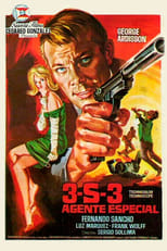 Poster for Agent 3S3, Massacre in the Sun