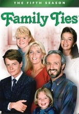 Poster for Family Ties Season 5