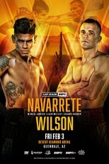 Poster di Emanuel Navarrete vs. Liam Wilson