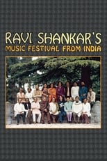 Poster for Ravi Shankar's Music Festival from India