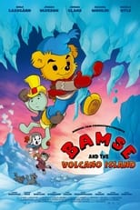 Poster for Bamse and the Volcano Island 