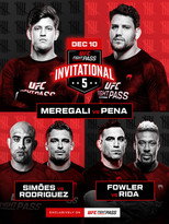 UFC Fight Pass Invitational 5 poster