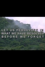 Poster for Let Us Persevere in What We Have Resolved Before We Forget