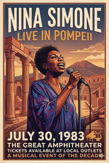 Nina Simone - Live in Pompeii poster