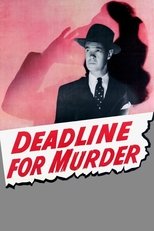 Poster for Deadline for Murder