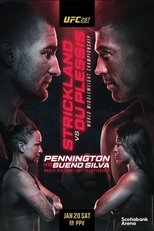 UFC 297: Strickland vs. du Plessis main poster