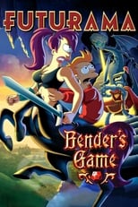 Poster for Futurama: Bender's Game 