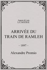 Poster for Arrivée du train de Ramleh