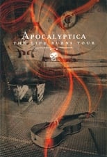 Poster for Apocalyptica: The Life Burns Tour 